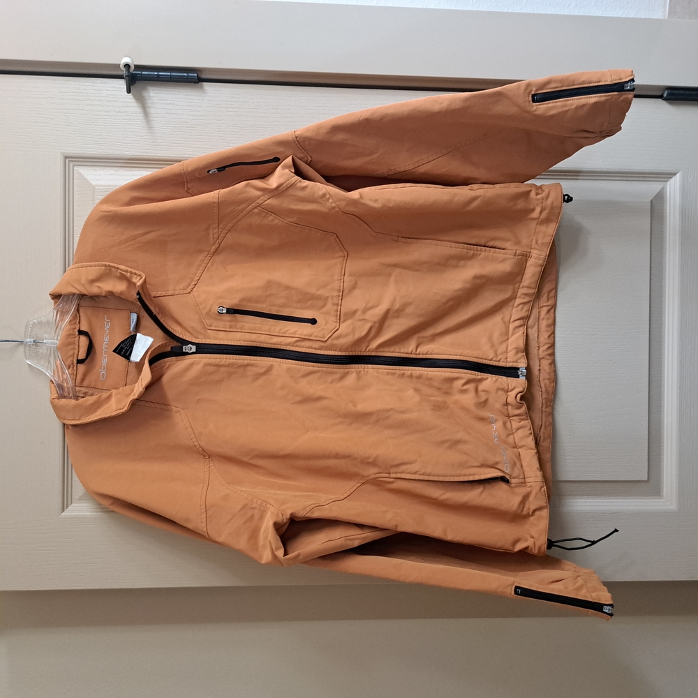 Obermeyer Men's Kahki/orange‎ Jacket (Looks Like Carharrt) Medium